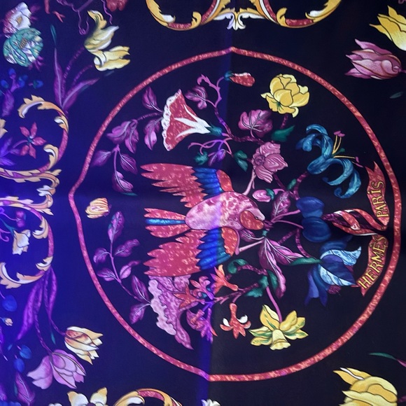 Hermes silk scarf called stones of the east and west - Picture 5 of 5